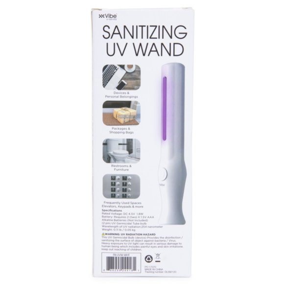 XX ViBE E-SSENTiAL UV SANiTiZiNG HANDHELD WAND 🪄 💡 - Picture 2 of 3